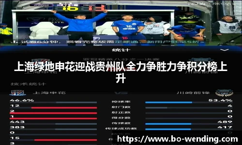 上海绿地申花迎战贵州队全力争胜力争积分榜上升